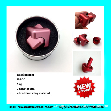 Hand fidget spinner decompression finger spinner with metal box in stock